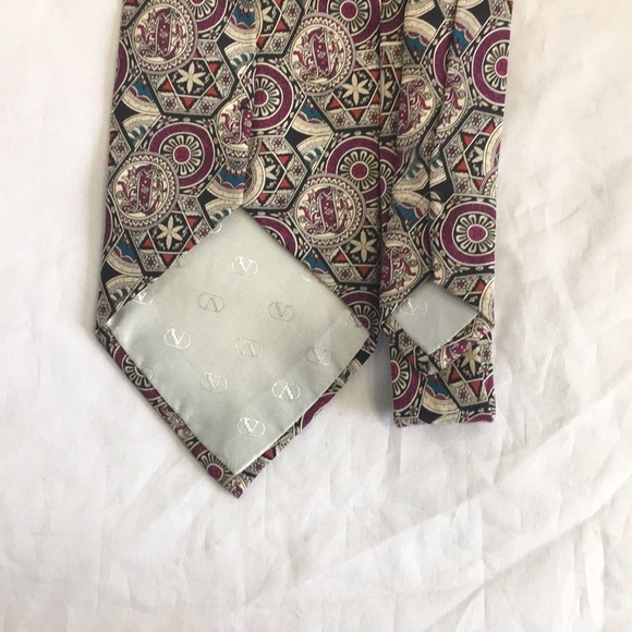 Valentino CRAVATTE VINTAGE MEN’S TIE - Picture 3 of 5